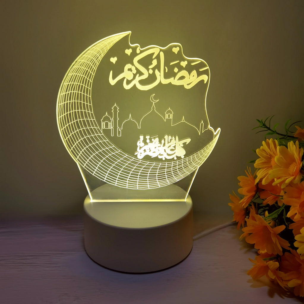 MoonPalace - 3D Color Night Lamp Touch