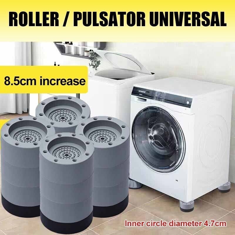 Vibration-free washing machine feet - 4 pcs