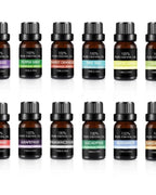 Set Of 12 Pure Essential Oils Gift Set