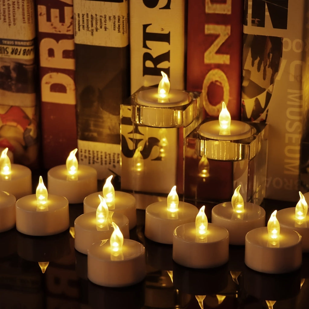 FlameFree LED Tea Lights – Atmospheric Lighting for Every Moment