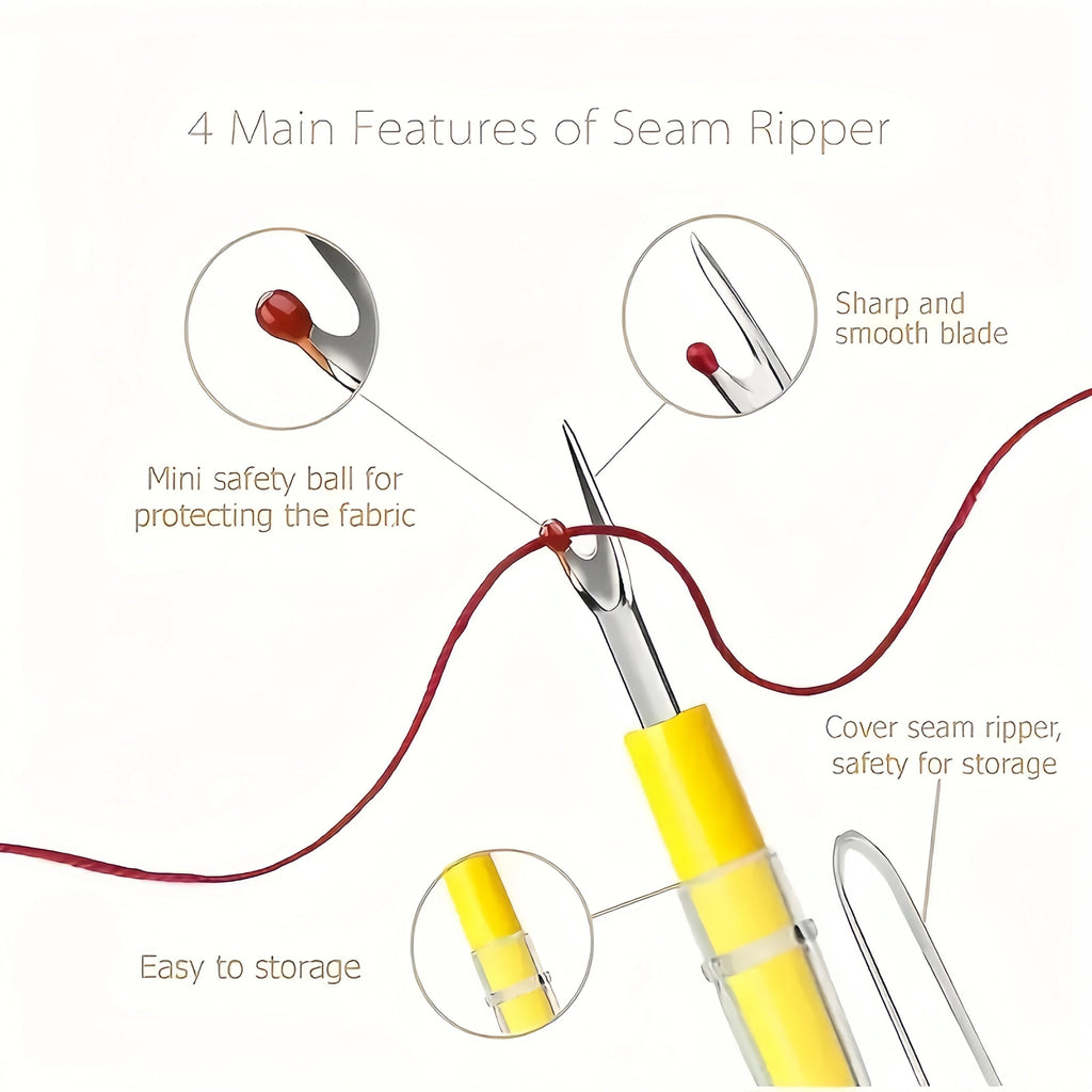SeamRippe – Effortless removal of threads for flawless fabric every time