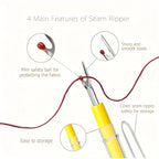 SeamRippe – Effortless removal of threads for flawless fabric every time
