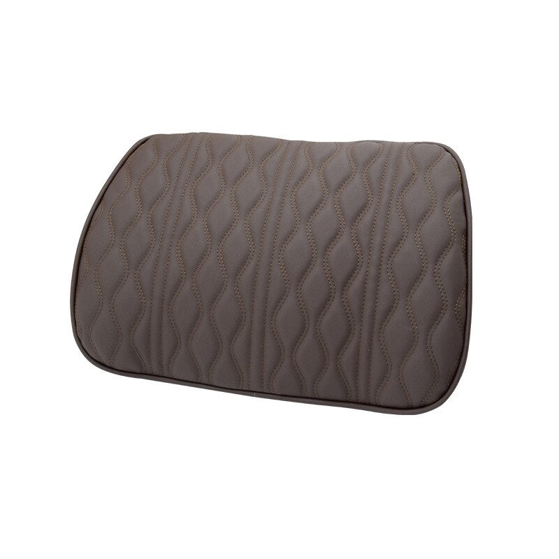 Travel pillow set leather with memory function
