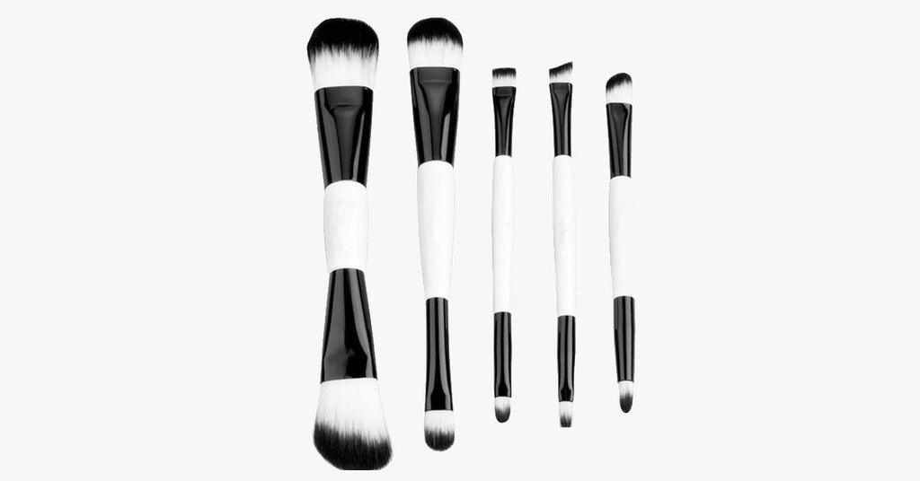 Dual wearable brush set