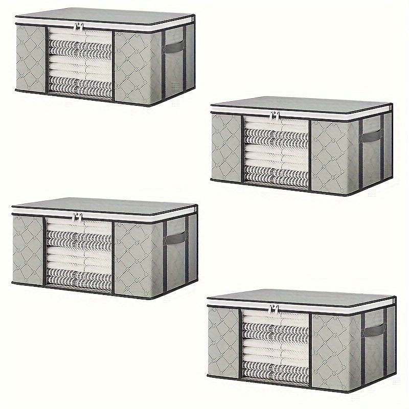 SmartStore - Foldable Storage Bags Set of 4 for Clothing and Bedding