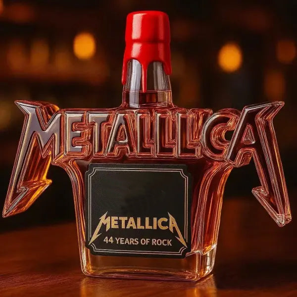 Premium Metallica 44 Years Of Rock Crown Royal Whiskey Bottle