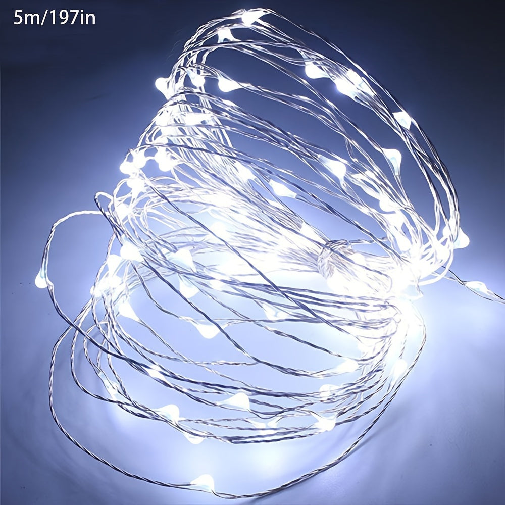 Fairy String Lights Battery Powered Warm White