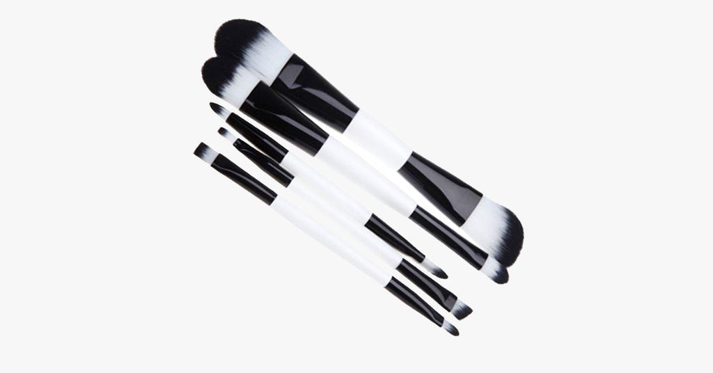 Dual wearable brush set