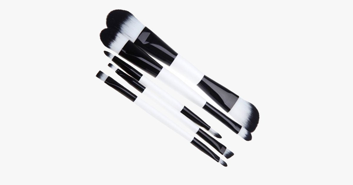 Dual wearable brush set