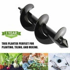 Spiral Garden Drill — High-Load Spiral Auger for Deep Planting