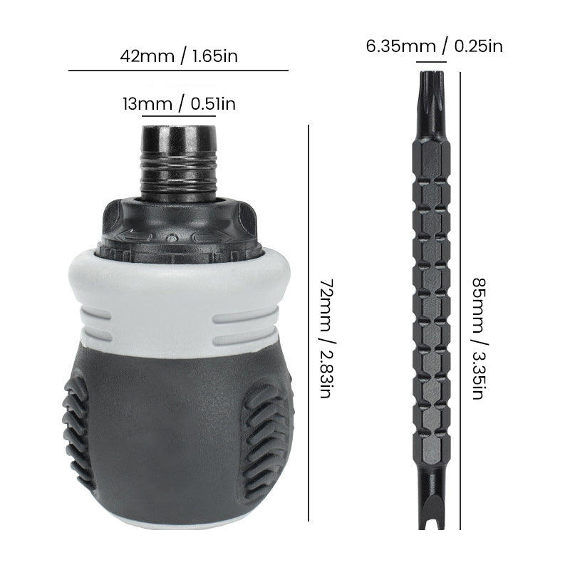13 In 1 Mini Ratchet Screwdriver Set