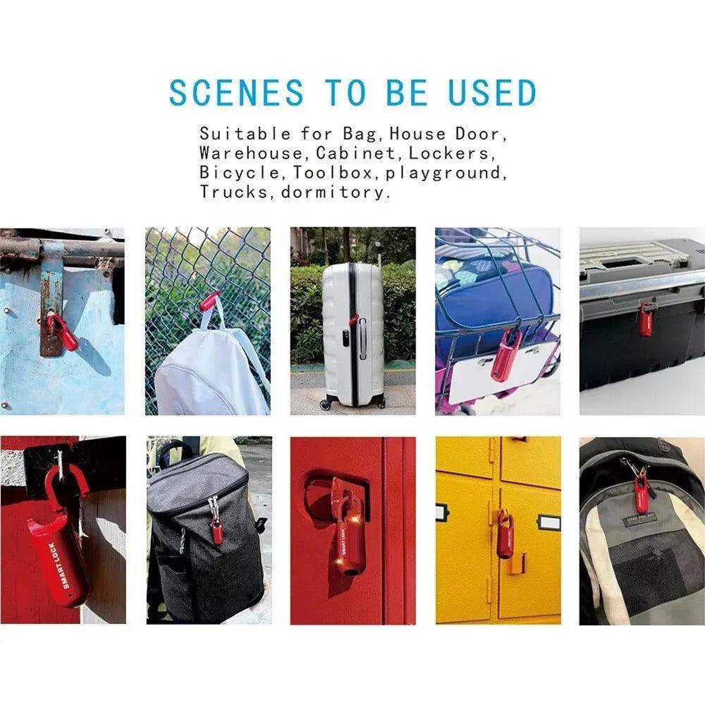FingerScan Lock – Smart Fingerprint Padlock without Keys or Codes