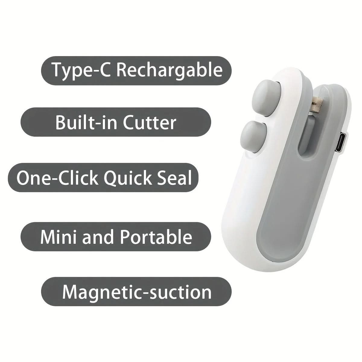 Manual pocket sealer for fresh food