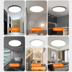Ceiling Light Modern LED Round Metal Fixture