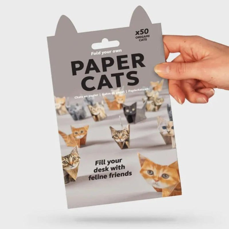 50-Sheet Cat Origami Kit