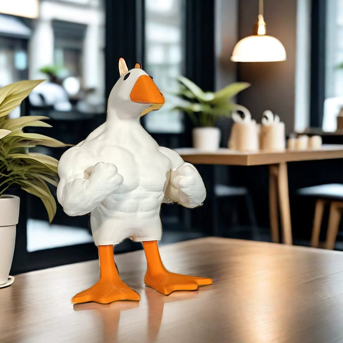 Strong Goose Attack Decor Decor