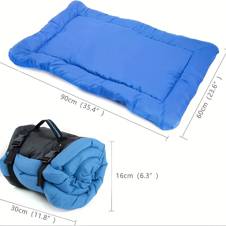 Folding Dog Mat TrekTail DryPad | Waterproof & Lightweight | 90×60 cm | For Outdoor & Travel