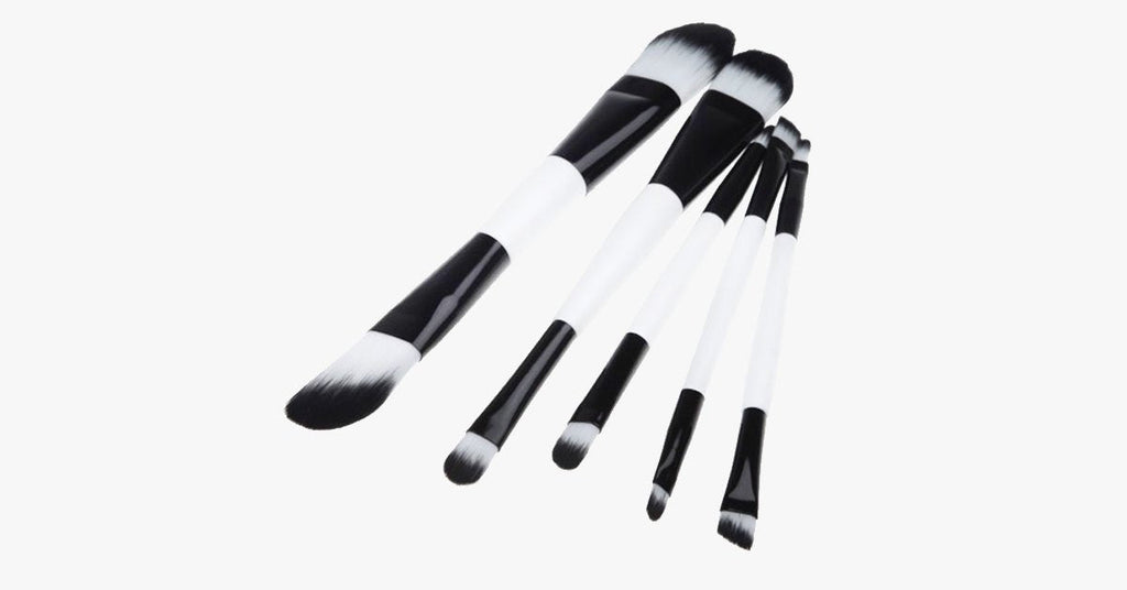 Dual wearable brush set