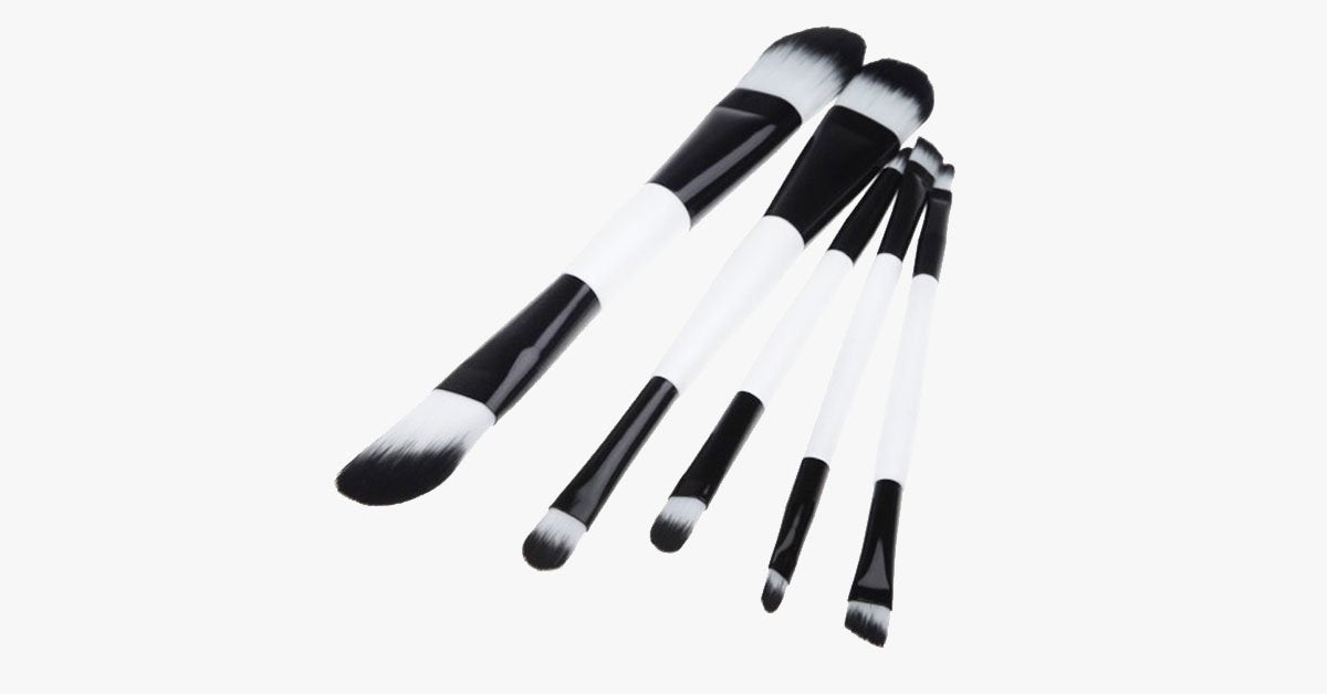 Dual wearable brush set