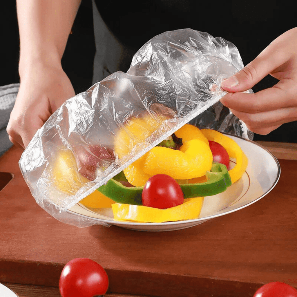 Disposable Elastic Covers. 100 pcs. for Bowls and Cups