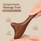 Natural Wood Foot Massager