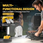 Battery LED work light 3000 LM – Eye-friendly & with heat dissipation