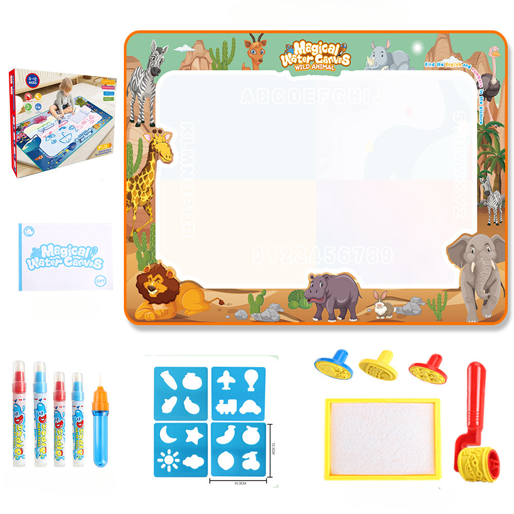 SplashMaster Creative Mat — Endless painting fun that keeps home clean and makes kids happy