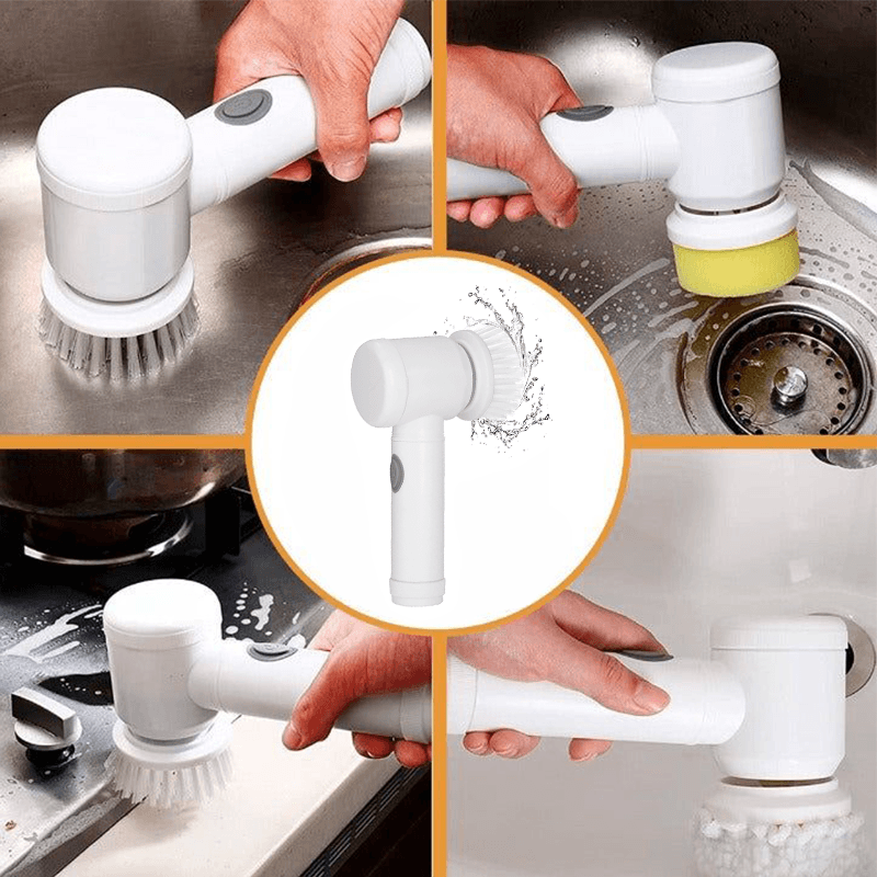 Rechargeable electric cleaning brush Saker