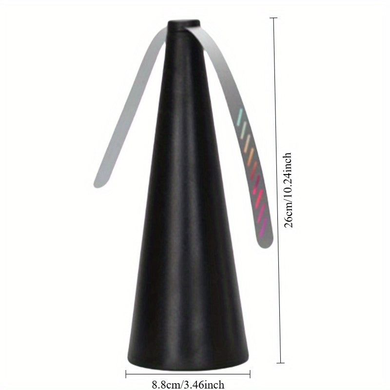 Compact outdoor fan against mosquitoes and flies – Mobile and battery-operated