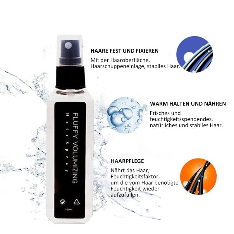 Hair thickening spray with natural plant proteins