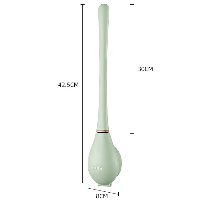 Modern flexible silicone toilet brush