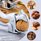 NutSquirrel – Crack hard nuts quickly without hand discomfort
