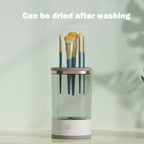 Makeup Brush Cleaner Machine | BrushPure Automatic Cleaning & Drying | Compact 16×9cm