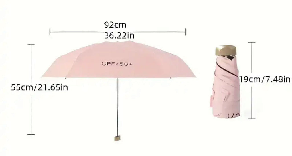 Compact Mini Umbrella – Portable Rain and Sun Protector for On the Go