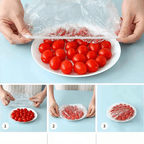 Disposable Elastic Covers. 100 pcs. for Bowls and Cups