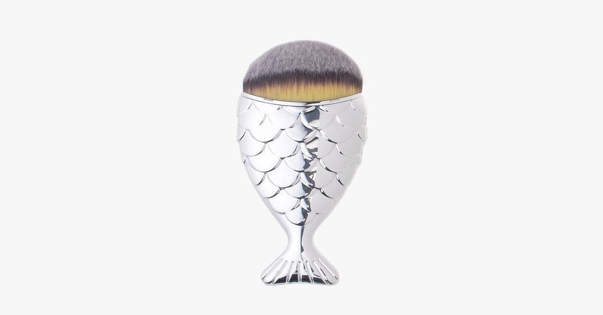 Fishtail Multifunction Brush with Unique Design - Versatile and Practical Makeup Brush to Make You Look Great and Feel Great