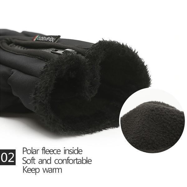 Warm thermal gloves cycling running driving gloves