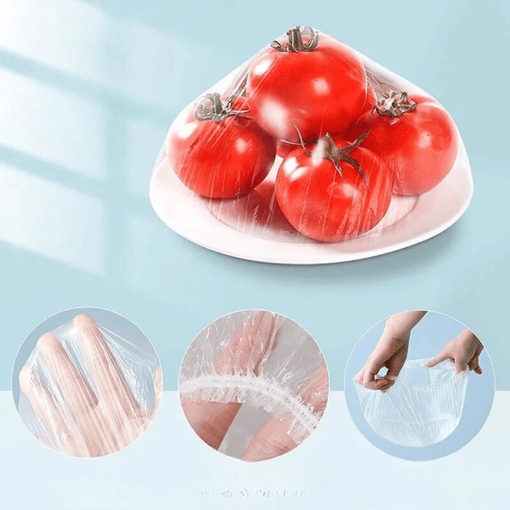 Disposable Elastic Covers. 100 pcs. for Bowls and Cups