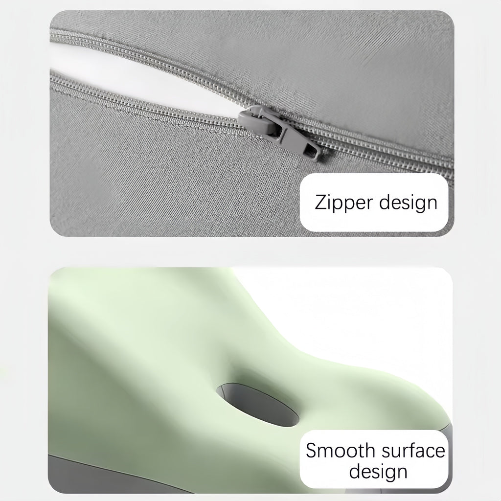 Button-Activated Intimate Support Pillow for Couples