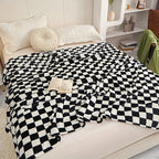 Classic Check Blanket – Soft and Warm Blanket for Sofa and Bedroom