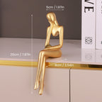Abstract Figure Art Ornament
