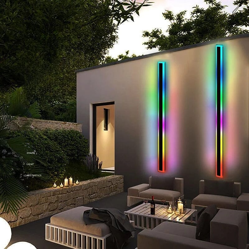 Modern Wall Lighting with Multiple Colors