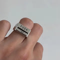 Funny Rotatable 'FICK' Ring Rotatable Mood Control Ring