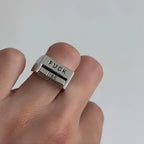 Funny Rotatable 'FICK' Ring Rotatable Mood Control Ring