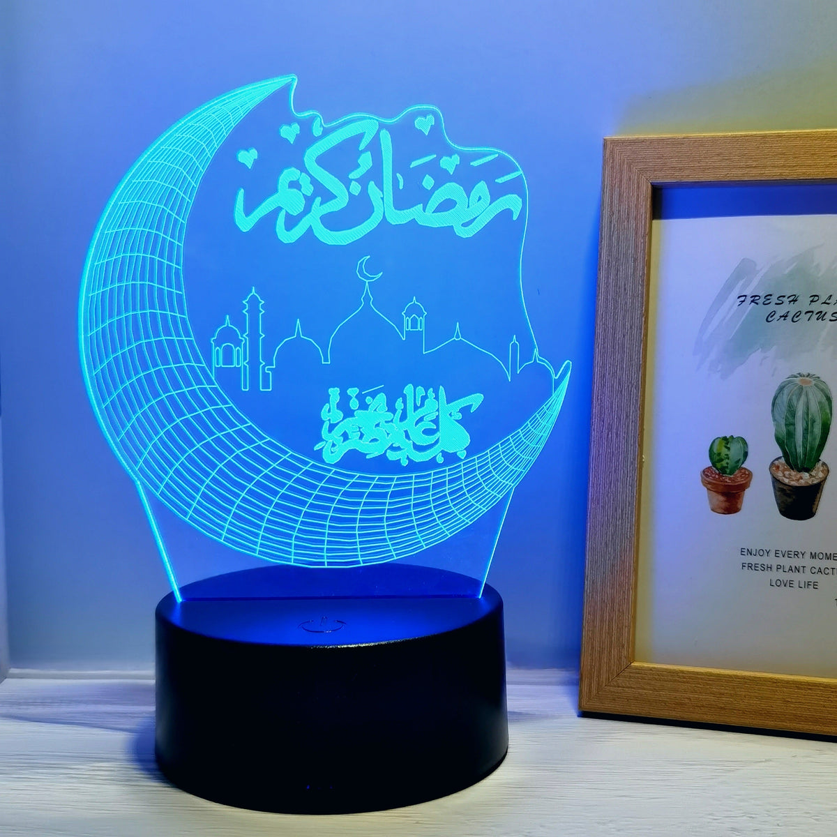 MoonPalace - 3D Color Night Lamp Touch