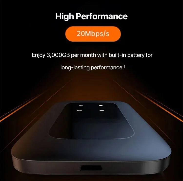 Portable 5G Mobile Router – Fast & Reliable Internet On the Go