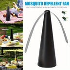Compact Outdoor Fan against Mosquitoes and Flies – Mobile and Battery Powered