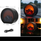 RadiantFlame LED Lantern – Realistic Flame Table Lamp for Cosy Ambient Lighting