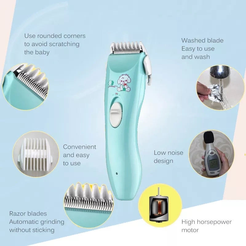 Quieter Children's Hair Clipper Trimmer