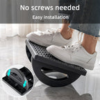 Ergonomic Footrest with Tiltable Surface – Non-Slip and Ready to Use